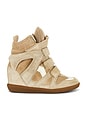 view 1 of 6 Bekett Sneaker in Deep Beige & Sand