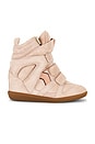 view 1 of 6 Bekett Sneaker in Pale Pink & Peach