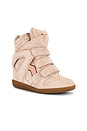 view 2 of 6 Bekett Sneaker in Pale Pink & Peach