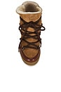 view 5 of 5 Nowles Boot in Dark Brown & Ochre