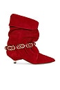 view 1 of 5 Edrik Rings Boot in Scarlet Red