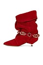 view 6 of 5 Edrik Rings Boot in Scarlet Red