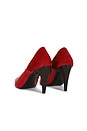 view 5 of 7 ESCARPIN LUZA in Scarlet Red & Sahara