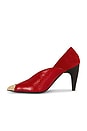 view 7 of 7 ESCARPIN LUZA in Scarlet Red & Sahara