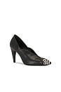 view 2 of 5 Luza Pump in Black & Zebra