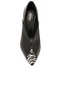 view 5 of 5 Luza Pump in Black & Zebra