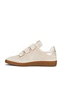 view 6 of 6 Beth Sneaker in Light Beige & Light Gold