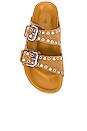 view 4 of 5 Lennyo Sandal in Brown