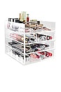 view 1 of 2 Diamond Collection Open Top 4-Tier Organizer in 