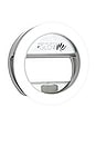 view 1 of 1 GlowMe 2.0 USB Rechargeable LED Selfie Ring Light in Shimmery Silver