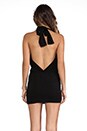 view 3 of 5 Joey Deep V Mini Dress in Black