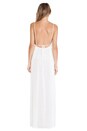 view 3 of 4 ROBE MAXI ISLA in White & Crochet