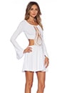 view 2 of 4 ROBE COURTE in White