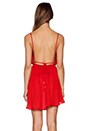 view 4 of 5 ROBE COURTE TAHANI in Red