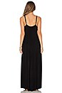 view 3 of 3 Uma Pleat & Button Maxi Dress in Black