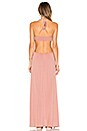 view 3 of 3 МАКСИ ПЛАТЬЕ С РАЗРЕЗОМ BLAZE in Dusty Rose