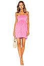 view 1 of 3 Mercy Strapless Mini Dress in Barbie