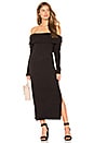 view 2 of 4 Cappuccino Cowl Neck Dress in Black