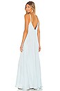 view 3 of 3 Rain Simple Spaghetti Strap Maxi Dress in Ice