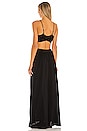 view 3 of 3 Innocence Solid Smocked Maxi Dress in Black