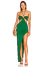 view 1 of 3 Celia Bandeau Cut Out Maxi Dress in Clover