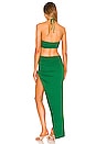 view 3 of 3 Celia Bandeau Cut Out Maxi Dress in Clover