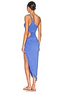 view 4 of 4 Sydney One Shoulder Maxi Dress in Iris