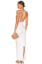 view 1 of 3 Tamri Maxi String Back Dress in White