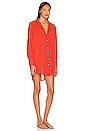 view 3 of 4 Sari Shirt Mini Dress in Amor