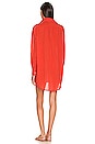 view 4 of 4 Sari Shirt Mini Dress in Amor