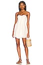 view 1 of 3 Wren Strapless Mini Dress in Ivory