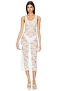 view 1 of 3 Amara Lace Midi Dress in Ivory