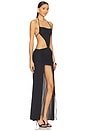 view 2 of 3 Taiyu Halter Maxi Dress in Black