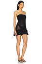 view 2 of 4 Bonnie Crochet Bandeau Mini Dress in Black