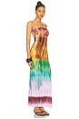 view 2 of 3 Mikola Side Slit Maxi Dress in Equinox
