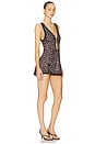 view 2 of 4 Cindy Mini Slip Dress in Leopard