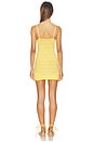 view 3 of 4 Claire Striped Pinch Front Mini Dress in Sunshine