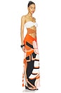 view 2 of 3 ROBE MAXI CHARLIE in Picasso Mix