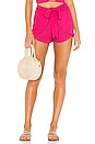 view 1 of 4 SHORTS ATADO DELANTE PALM in Pink Glo