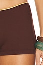 view 6 of 6 Ray De Luz Hot Short in Chocolate