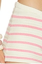 view 6 of 6 Ayla Stripe Handknitted Hotpant in Stripe