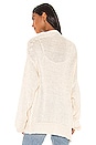 view 3 of 4 Cayenne Solid Oversized Cardigan in Opal