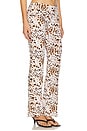 view 2 of 6 Elidy Printed Low Rise Big Band Long Pant in Cowgirl