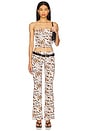 view 5 of 6 Elidy Printed Low Rise Big Band Long Pant in Cowgirl