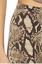 view 6 of 6 Printed High Waisted Capri Pant in Python
