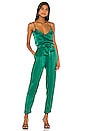 view 4 of 4 PANTALON AGENT in Emerald