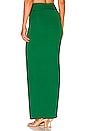 view 3 of 4 Ring Detail Maxi Skirt in Clover