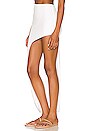 view 3 of 5 Aja Cutout Skirt in White