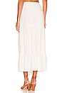 view 3 of 4 Adaline Prairie Skirt in Ivory