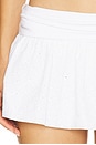 view 6 of 6 Vanessa Mini Skirt in White
